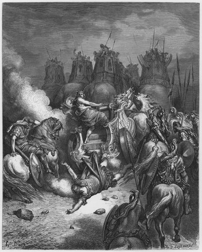 De straf van Antiochus door Gustave Dore